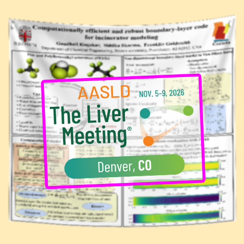 AASLD Poster - US Conference Poster - (48x72 $85 usd - Discounted Denver Colorado Poster)