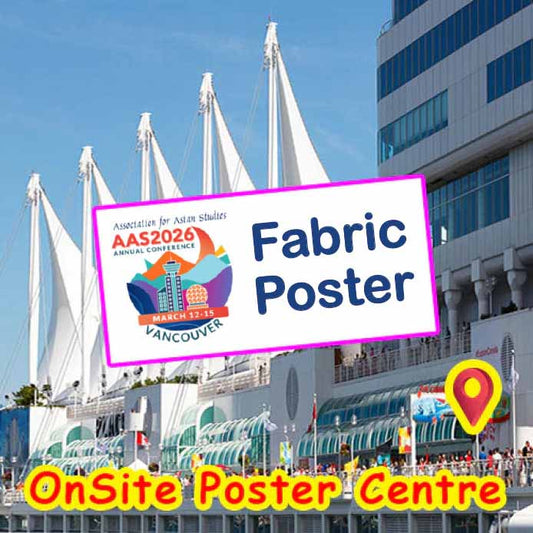 AAS 2026 Conference Premium FABRIC Poster A0-33x47-$70