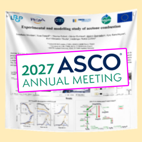 ASCO Annual Meeting Scientific Conference Poster, (48x96 $115 Discounted US Fabric / Paper Chicago Research Poster)