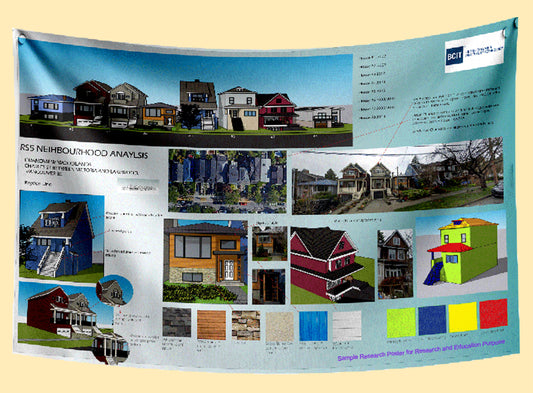 BCIT Research Paper & Fabric Poster - $70 (A0-33x47)