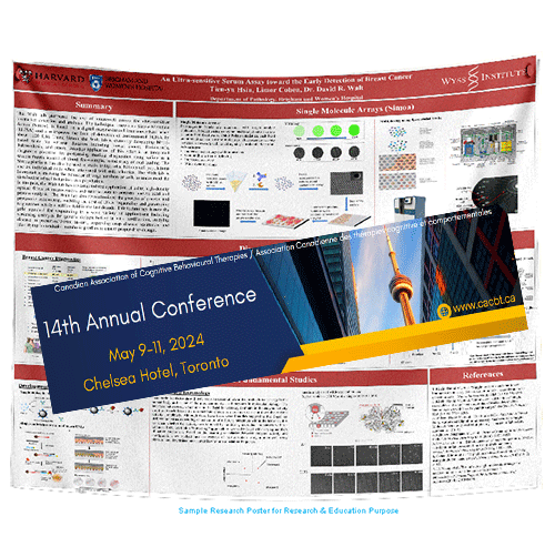 CACBT-ACTCC Annual Conference Research Poster 36 x 48 in - Fabric - Paper