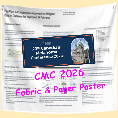 Cheapest CMC 2026 Fabric / Paper UBC Conference Research Poster in Vancouver