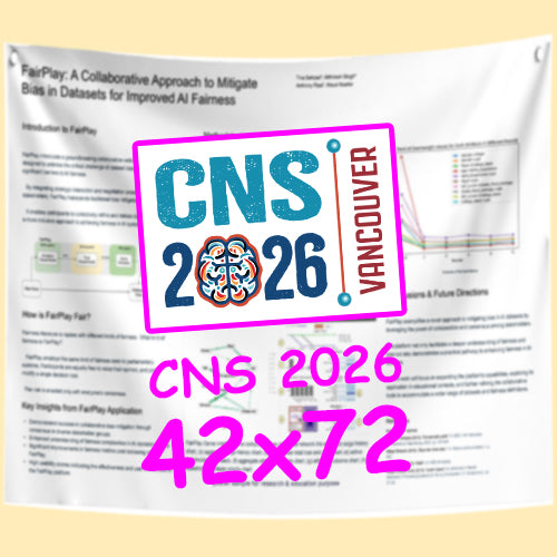 CNS Poster - Fabric / Paper Scientific Research Poster in Vancouver 42x72