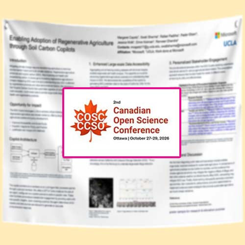 Canadian Open Science Conference (COSC 2026) Research Posters Ottawa Downtown Pickup Centre