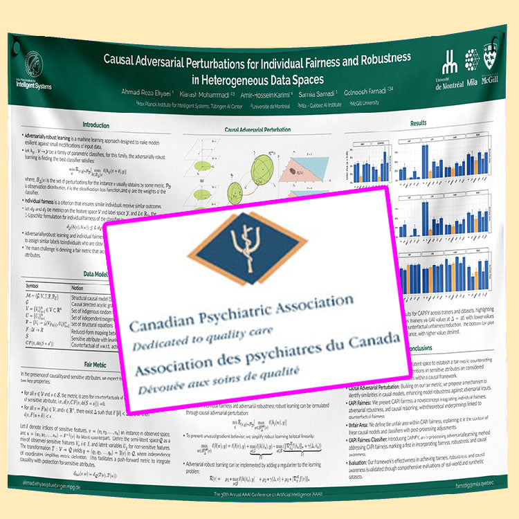 Montreal Quebec Fabric Research Poster - CPA