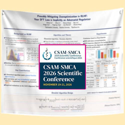CSAM-SMCA 2026 Conference Calgary Paper/Fabric Poster