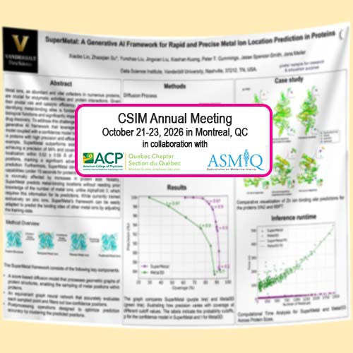 CSIM 2026 Montreal Annual Meeting Paper/Fabric Posters Printing