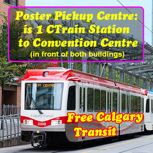Calgary Poster Centre is 1 CTrain Station from Convention Centre