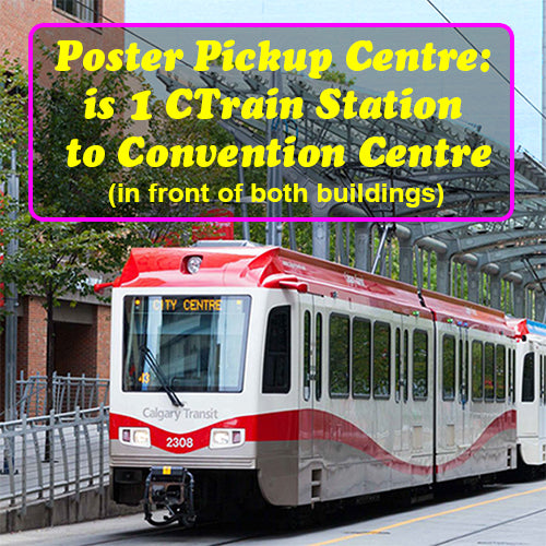 Calgary Poster Centre is 1 CTrain Station from Convention Centre