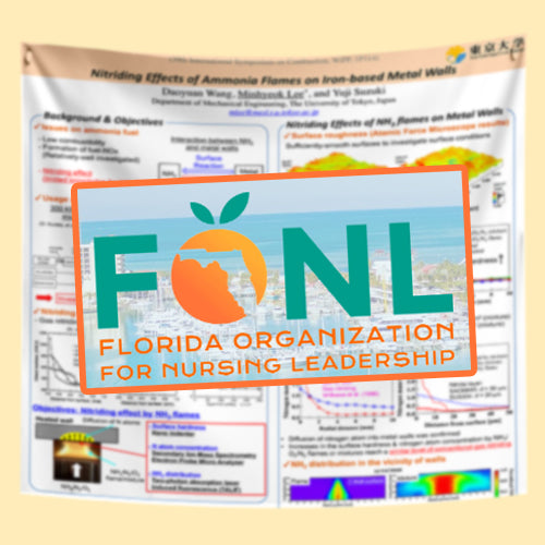 FONL Poster - US Fabric / Paper Conference Poster - (36X48 $45 Discounted US South - Palmetto Florida Scientific Poster)