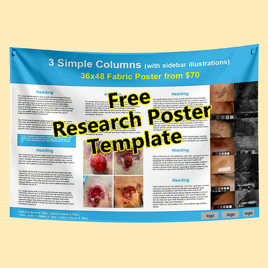 Free Conference Poster Template 36x48-21h