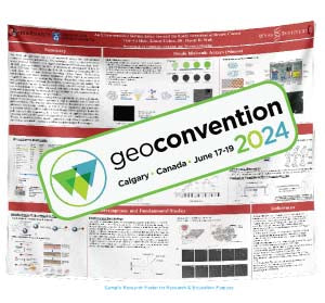 GeoConvention 2024 Research Fabric - Paper Poster 48x60