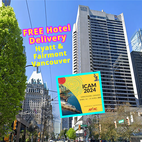 Free Hotel Delivery - ICAM 2024 Research Poster Vancouver to Hyatt / Fairmont Hotel