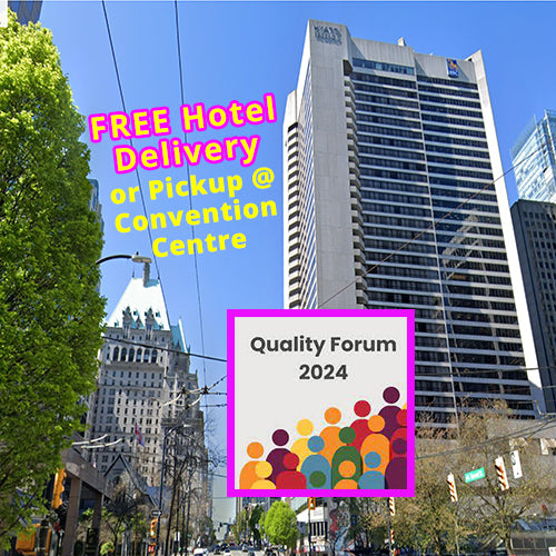 Free Delivery -  Quality Forum 2024 Research Poster Vancouver to Hyatt Regency Hotel