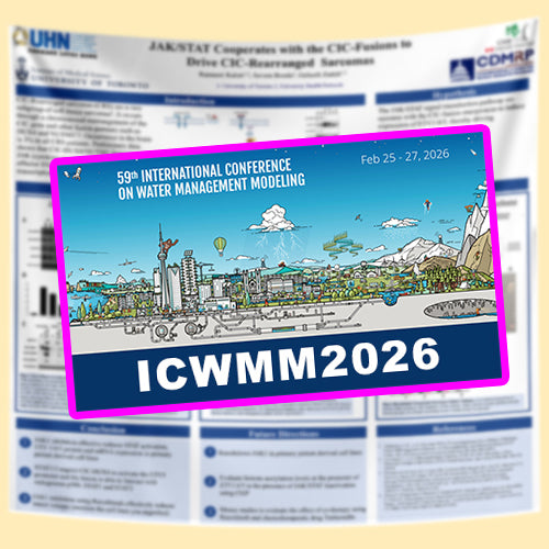 Cheapest ICWMM Scientific Poster Printing in Toronto near MTCC