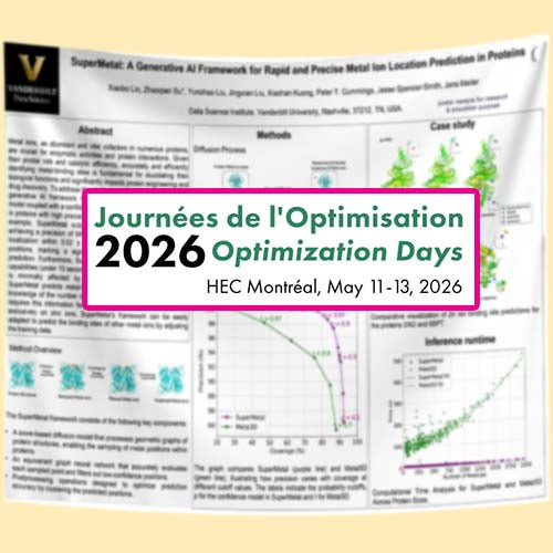Optimization Days Poster 2026  Montreal Poster Printing 