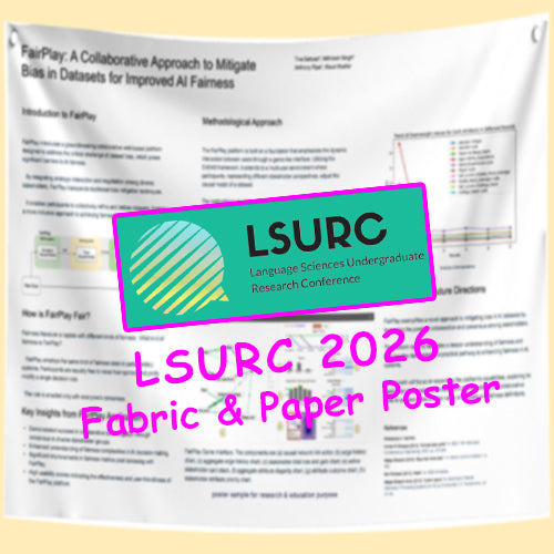Cheapest LSURC 2026 Fabric / Paper UBC Conference Research Poster in Vancouver