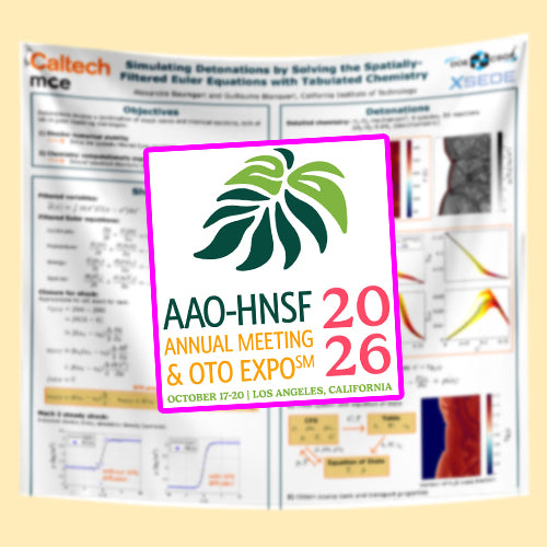 AAO-HNSF Poster - US Conference Fabric Poster - (US West Poster - Los Angeles Poster - California Poster)