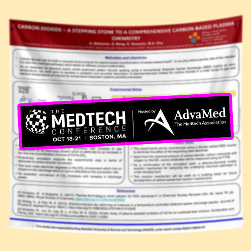 MedTech Scientific Conference Poster, Discounted US FABRIC / Paper Poster 