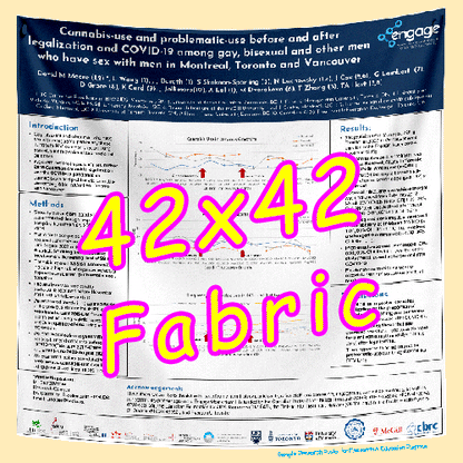 Fabric / Paper Research Poster Printing in Canada 42x42