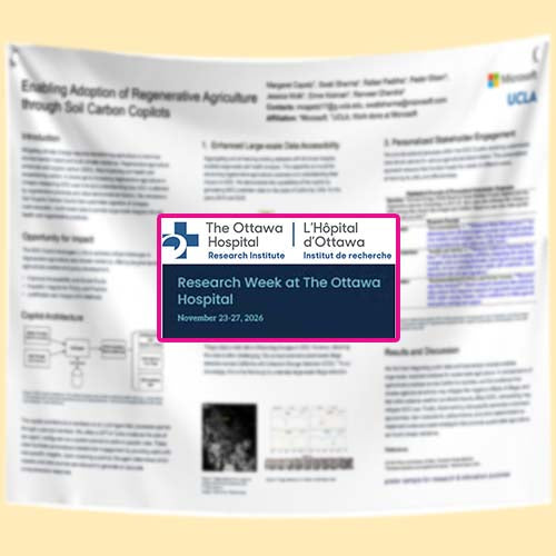 OHRI 2026 Ottawa Research Posters Printing (Paper/Fabric)