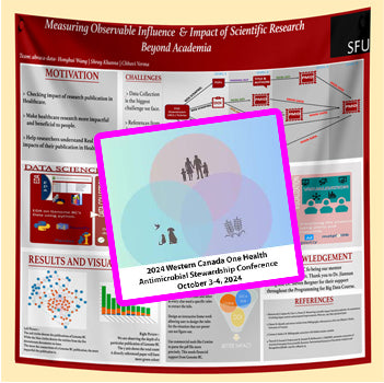 One Health AMS Vancouver Research Poster 48x60 - Fabric / Paper