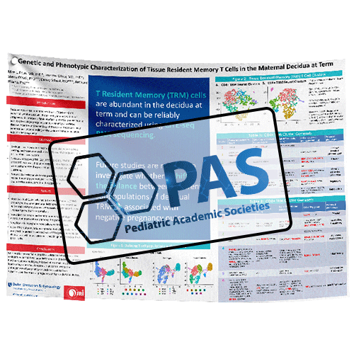 Pediatric Academic Societies (PAS 2024) Meeting Research Poster - 48 x 72 Fabric - Paper