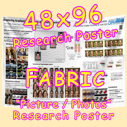 4896 Premium FABRIC Research Poster Giant (48x96) - Premium Fabric $170 (Van) sv