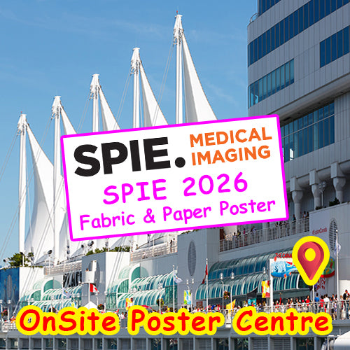 Cheapest SPIE 2026 Fabric / Paper Conference Research Poster in Vancouver