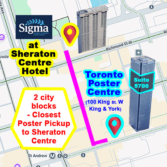 Toronto Conference Poster Centre - closest Poster Centre to Sheraton Centre Hotel Toronto