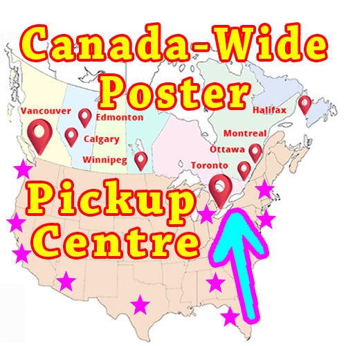 Fabric Poster - Ship everywhere in Canada (Canada-Wide)