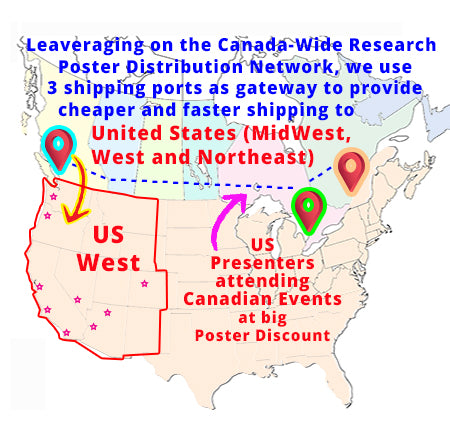 Large Fabric Conference Poster for US West Region