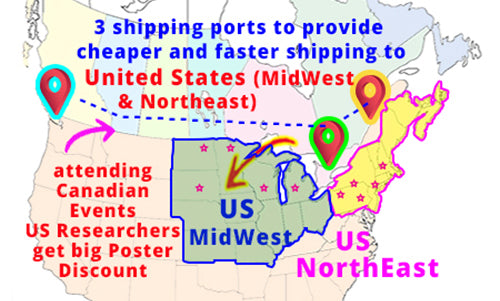 Discounted Poster for United States (MidWest & NorthEast)