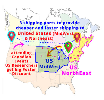 Discounted US Conference Scientific Research Poster for US MidWest & NorthEast Region by Poster and Sign