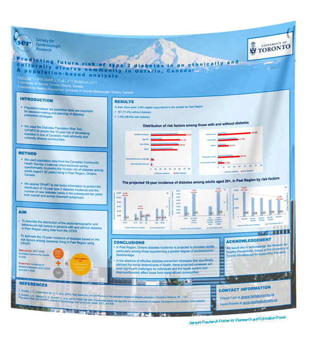 e. Keystone Symposia Research Poster (Ship to Event / US / Canada) - 24 x 36 inch