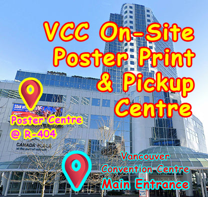 VCC Onsite Poster Print & Pickup Centre at Vancouver Convention Centre