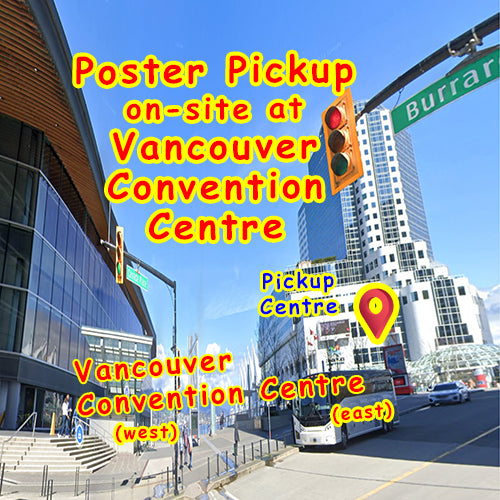 online Conference Poster Pickup at Vancouver Convention Centre