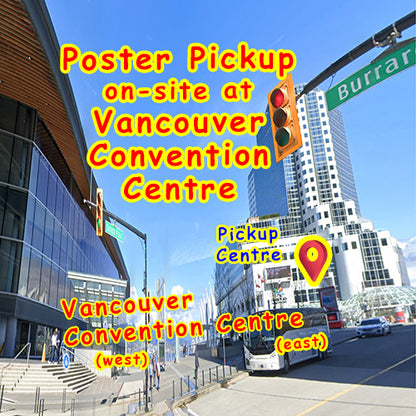 online Conference Poster Pickup at Vancouver Convention Centre