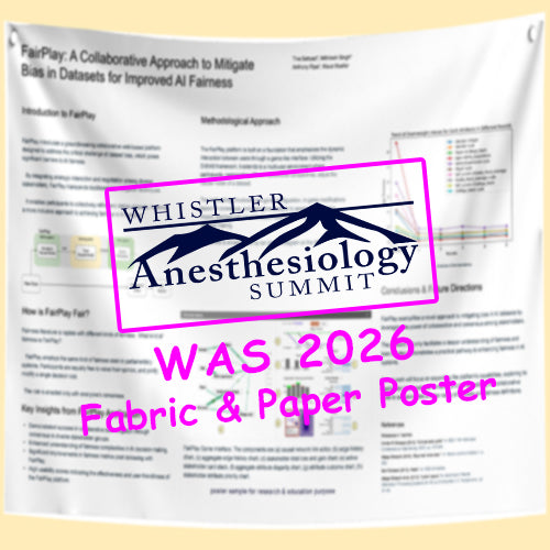 Cheapest CMC 2026 Fabric / Paper Whistler Conference Research Poster in Vancouver / Whistler
