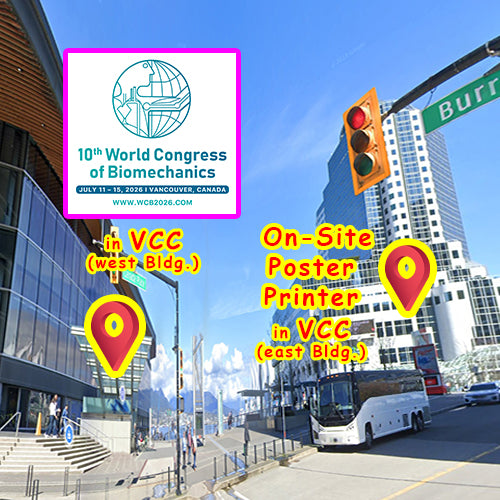 WCB Congress Poster 2026 - Pickup at VCC On-site Poster Centre inside Vancouver Convention Centre