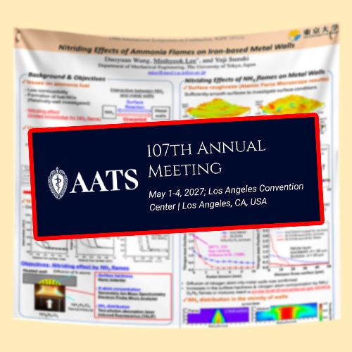 AATS Poster - US Scientific Poster (36x72 $85 usd - Discounted Los Angeles CA Poster)