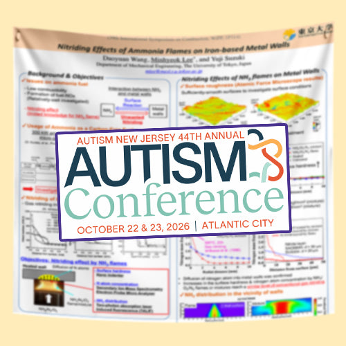 Autism Conference Poster, Cheapest US FABRIC / Paper Poster (48x48)