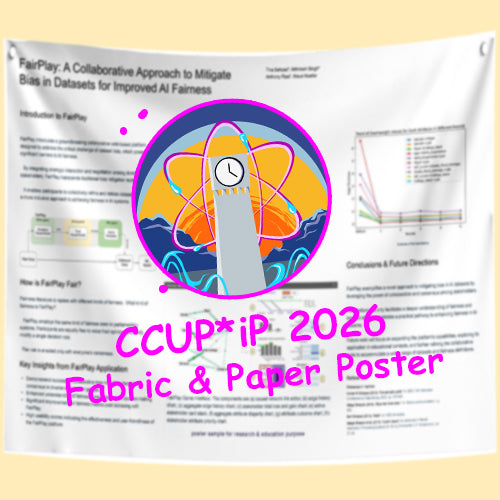 Cheapest ccup*ip 2026 Fabric / Paper UBC Conference Research Poster in Vancouver