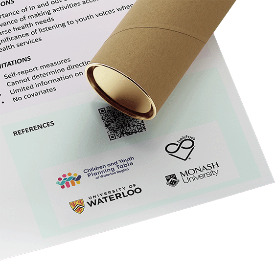 University of Waterloo Paper & Fabric Research Poster $110 (48x60)