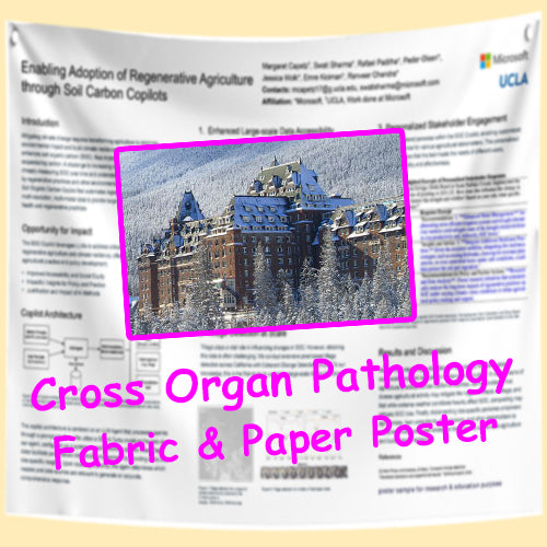 Cheapest Keystone Cross Organ Pathology - Fabric & Paper Poster in Banff & Calgary