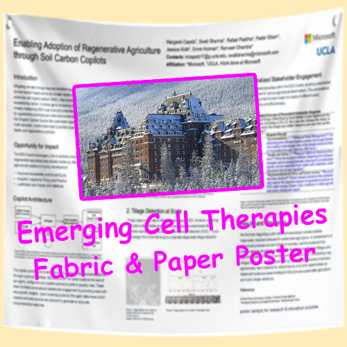 Cheapest Keystone Emerging Cell Therapies Fabric & Paper Poster in Banff & Calgary
