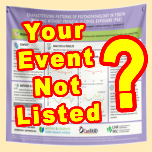 US Conference Poster Event Not Listed - Order from our General US Poster Order Page