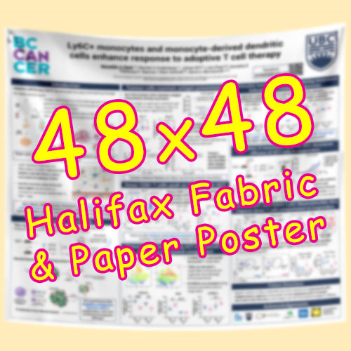 Cheapest Research Poster Printing in Halifax 48x48 from $108