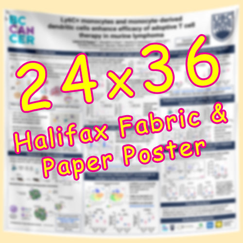 Cheapest Research Poster Printing in Halifax 24x36 from $65
