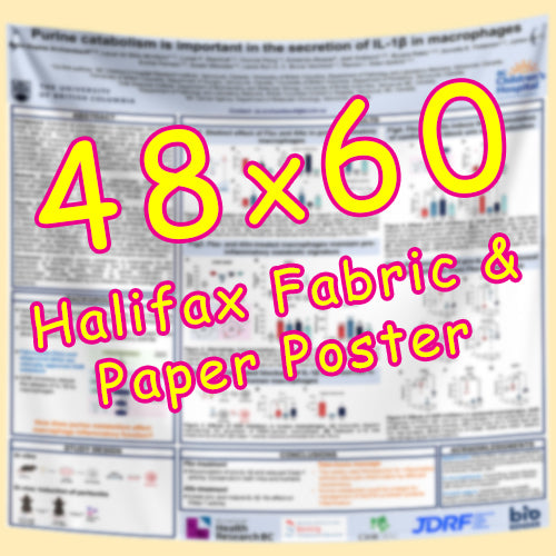 Cheapest Research Poster Printing in Halifax 48x60 from $125